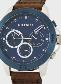 تصویر ساعت آنالوگ گرد هارلی برند Tommy Hilfiger Harley Round Analog Watch