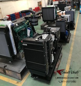 تصویر دیزل ژنراتور 72.5KVA با موتور 4 سیلندر سوپردار پرکینز چینی 