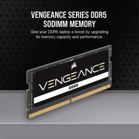 تصویر رم لپ تاپ DDR5 تک کاناله 4800 مگاهرتز CL40 کورسیر VENGEANCE ظرفیت 32 گیگابایت Corsair Vengeance DDR5 32GB 4800MHz CL40 Single Channel Ram