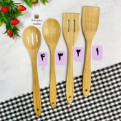 تصویر کفگیر بامبو 