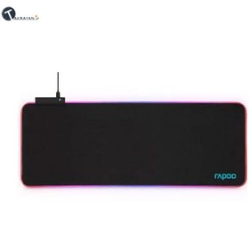 تصویر ماوس پد مخصوص بازی رپو مدل VP610 RGB Rapoo Gaming Mousepad VP610 X large RGB-30X80