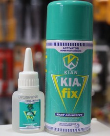 تصویر چسب ۱۲۳ کیان فیکس KIANFIX حجم 100 میل KIANFIX