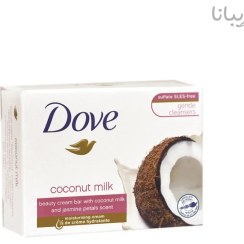 تصویر صابون داو شیر نارگیل و گلبرگ یاس ۱۰۰ گرم 