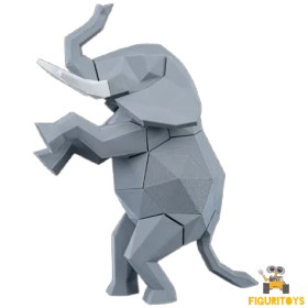 تصویر پازل سه بعدی مگنتی طرح فیل 