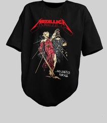 تصویر تیشرت متالیکا - L / مشکی Metallica tshirt