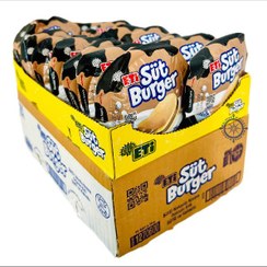 تصویر پنکیک کرم کاکائوئی ۳۵ گرمی ای تی آی باکس ۱۶ عددی ETI Sut Burger 