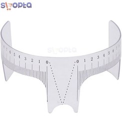 تصویر خطکش قرینه سازی ابرو 