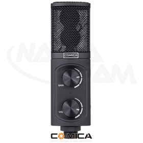 تصویر میکروفون همه کاره استودیویی کامیکا STM-USB ا COMICA STM-USB Microphone COMICA STM-USB Microphone