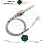 تصویر سنسور دما pt100 قطر ۲ میلیمتر 