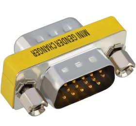 تصویر مبدل VGA BARREL دو سر نری 