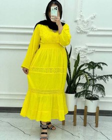 تصویر ساحلی سلن آستین بلند هندی 824 
