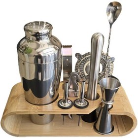 تصویر ست بار سرد ۱۰ تکه استیل یونیک لایف 