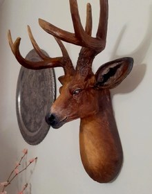 تصویر دیوارکوب سر گوزن 