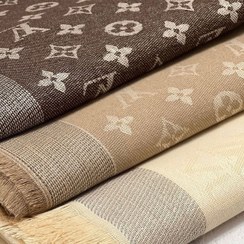 تصویر روسری کشمیر لمه دار 