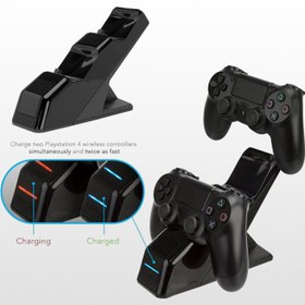 تصویر پایه شارژر دسته پلی استیشن ۴ Stand charging joystick ps4