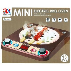 تصویر مینی اجاق گاز باربیکیو برقی 13 قطعه MINI ELECTRIC BBQ OVEN 