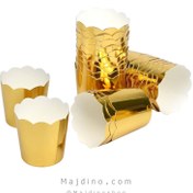 تصویر کپسول شیرینی پزی نسوز مدل لیزری بسته 12 عددی 