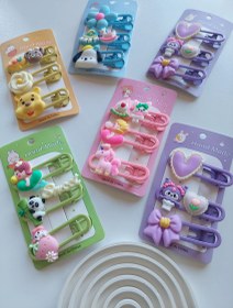 تصویر پک گیره ۳ عددی رنگی 