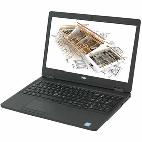 تصویر لپ تاپ قدرتمند صنعتی Dell Precision 3520 Stock Ci7-6Gen