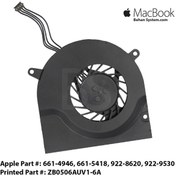 تصویر فن پردازنده مک بوک Apple MacBook A1342 