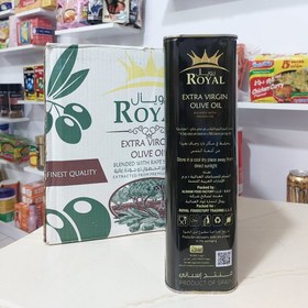 تصویر روغن زیتون رویال کارتن چهار عددی اصل اسپانیا | Royal olive oil 