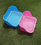 تصویر توالت بزرگ خرگوش سایز ۳۰ در ۲۴ در ۱۸ 