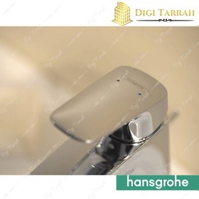 تصویر شیر روشویی پایه کوتاه hansgrohe مدل Logis E کد 71178000 Hansgrohe Basin Mixer Logis E