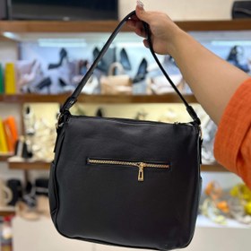 تصویر کیف زنانه مشکی بزرگ دانشجویی اداری کد ۷۲ 