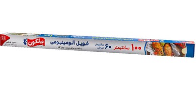 تصویر فویل آلومینیوم ضخیم عرض ۶۰ سانت طول ۱ متر – تولید شرکت پیلگون - بسته Thick Aluminum Foil 60cm x 1m – Pilgon