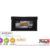 تصویر باتری سیلد (اتمی) 12 ولت 66 آمپر نیرو صبا باتری Niro SabaBattery 66 Ah 12V