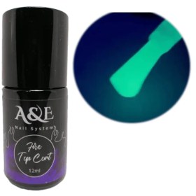 تصویر تاپ کات نئونی برند A&E 