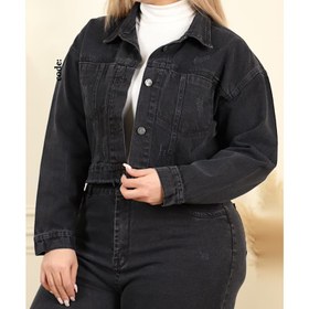 تصویر کراپ کت جین 