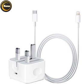 تصویر شارژر اپل آیفون ۱۳ پرو ۲۰ وات 