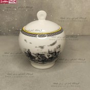 تصویر قندان چینی زرین مدل ویلیج 