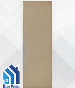 تصویر کاشی خاک‌سفید جگوار 30×10 کالکشن ژینا نسکافه‌ای مات 