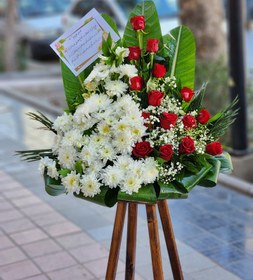 تصویر سبد گل تبریک کد 1 