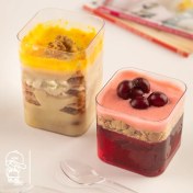 تصویر لیوان یکبار مصرف راما 360 سی سی درب دار 