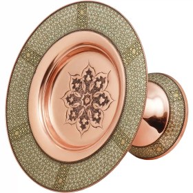 تصویر شیرینی خوری 30 خاتم کندویی 