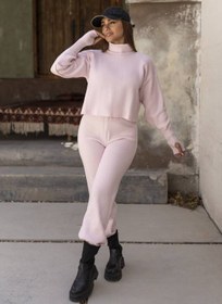 تصویر ست بلوز شلوار بافت کد : 069 