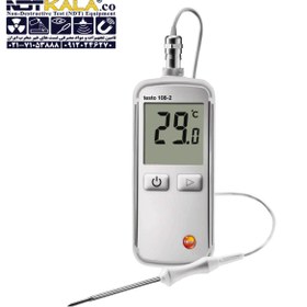 تصویر دماسنج میله ای با پراب مجزا تستو Testo 108 testo 108 Digital food thermometer