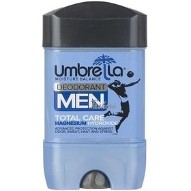 تصویر ژل دئودورانت مردانه آمبرلا Total Care 75 میلی لیتر Umbrella Mens Total Care Deodorant 75 ml