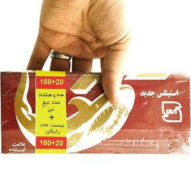 تصویر تیغ یدک تیز مدل T_Z_BI-GGG بسته 200 عددی 