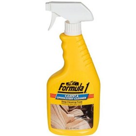 تصویر اسپری تمیز کننده پارچه (فوم) داخل کابین خودرو فرمول وان مدل CARPET & UPHOLSTERY CLEANER اسپری تمیزکننده داخل خودرو فرمول وان مدل CARPET & UPHOLSTERY CLEANER