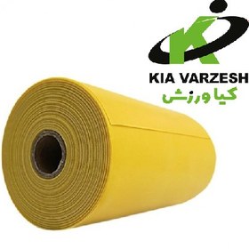 تصویر کش پیلاتس رولی تراباند زرد - مشخصات، قیمت و خرید ا pilates roller traband yellow pilates roller traband yellow