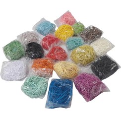 تصویر پوشال تزیینی کادو کد M119 بسته 20 عددی 