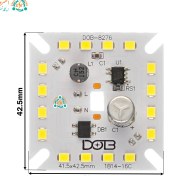 تصویر چیپ DOB LED برق مستقیم 15 وات MS خازن دار مربع/وارداتی تعدادفروش رفته670عدد