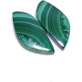 تصویر مالاکیت کنگو اصل با پترن طبیعی شگفت انگیز 