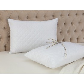 تصویر تشک بالش دو تکه ریزون - سفید برند madame coco Raison 2-Piece Quilted Pillow Mattress - White