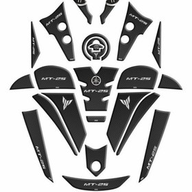 تصویر پد باک کامل ۱۶ تیکه یاماها Mt25 Tanc pad