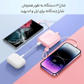 تصویر پاور بانک جوی روم مدل JR-L008 با ظرفیت 10000 میلی آمپر ساعت Joyroom JR-L008 22.5W Power Bank